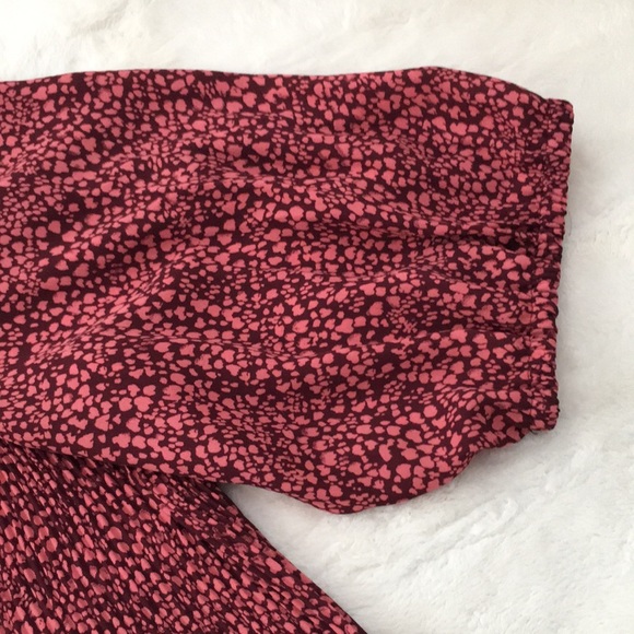 4X Printed Heart Blouse with Swingy Pleats from the In Every Story line at PENN - Picture 15 of 17